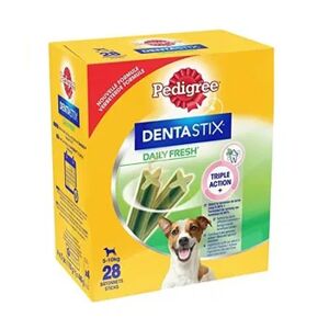 Pedigree Dentastix Fresh Snack Perros Razas Pequeñas Pack Mensual 28 Barritas