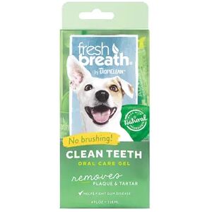 Tropiclean Fresh Breath Gel Dental Sin Cepillado Perro 118 ml