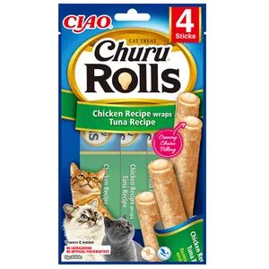 Churu Cat Rolls Receta De Atún 4 Uds 10g