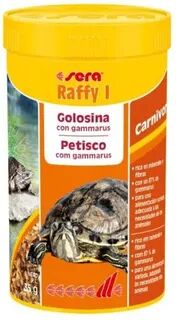 Sera Raffy I Alimento Para Tortugas Acuaticas y Lagartos 250 ml