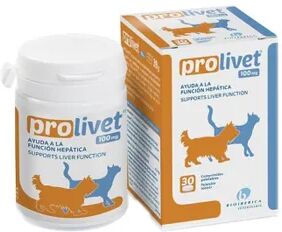 Bioiberica Pets Prolivet Perros Medianos 30 Tabs