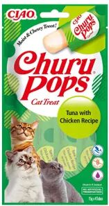 Churu Cat Pots Receta De Atún Con Pollo 12 Uds 60g