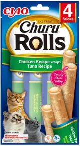 Churu Cat Rolls Receta De Atún 12 Uds 40g