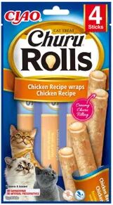 Churu Cat Rolls Receta De Pollo 12 Uds 40g