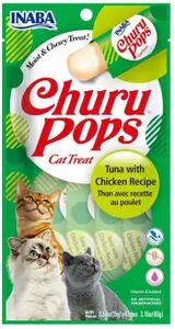 Churu Cat Pops Receta De Atún Con Pollo 4 Uds 15g