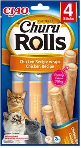 Churu Cat Rolls Receta De Pollo 4 Uds 10g