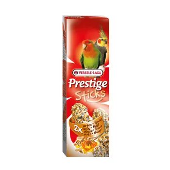 Versele Laga Prestige Sticks Para Agapornis Ninfas Nueces Y Miel 2 x 30g Nueces-Miel