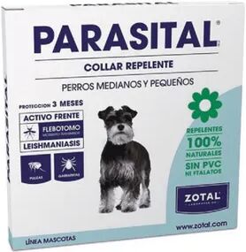 Zotal Parasital Collar Repelente Perros Medianos Y Pequeños