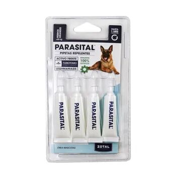 Zotal Parasital Pipetas Repelentes Perros Grandes 4 Uds