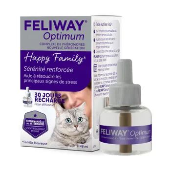 Ceva Feliway Optimum Antiestrés Recambio 48 ml