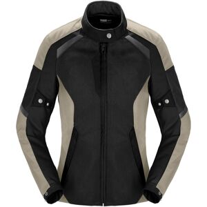 Spidi Tek Net Chaqueta de motocicleta para damas - Negro Verde (XL)