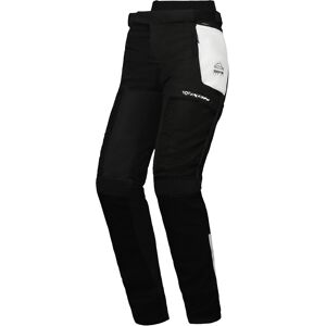 Ixon M-Njord Pantalones textiles de motocicleta para damas - Negro Gris (XL)
