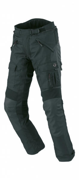 Büse Bormio Pantalones de moto textil - Negro (52)