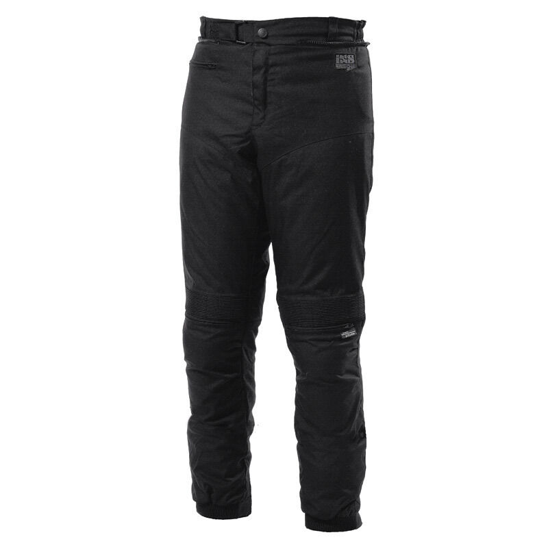 IXS Checker Evo Pantalones textil de las señoras - Negro (XL)
