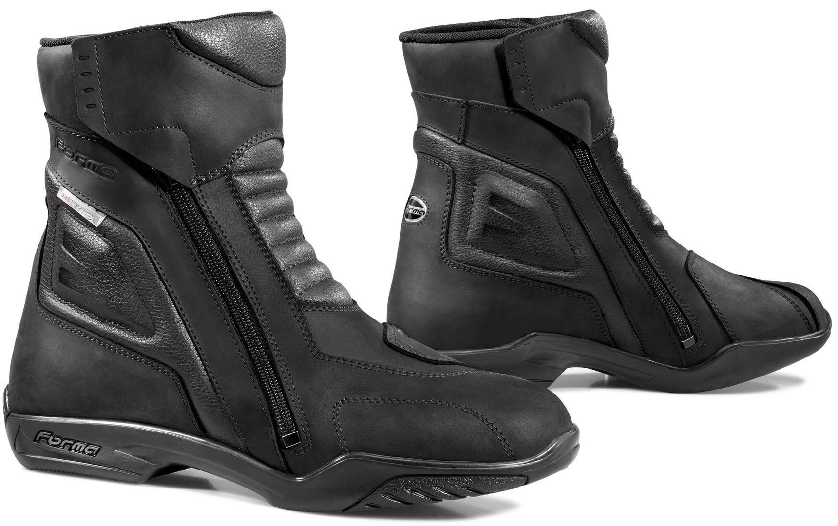 Forma Latino Dry Botas de moto impermeables en seco - Negro (45)