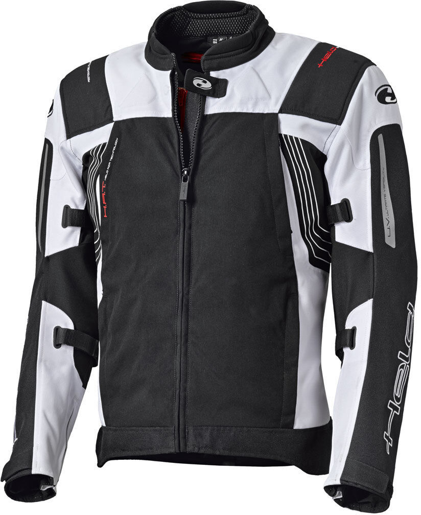 Held Antaris Chaqueta de moto textil - Negro Blanco (S)