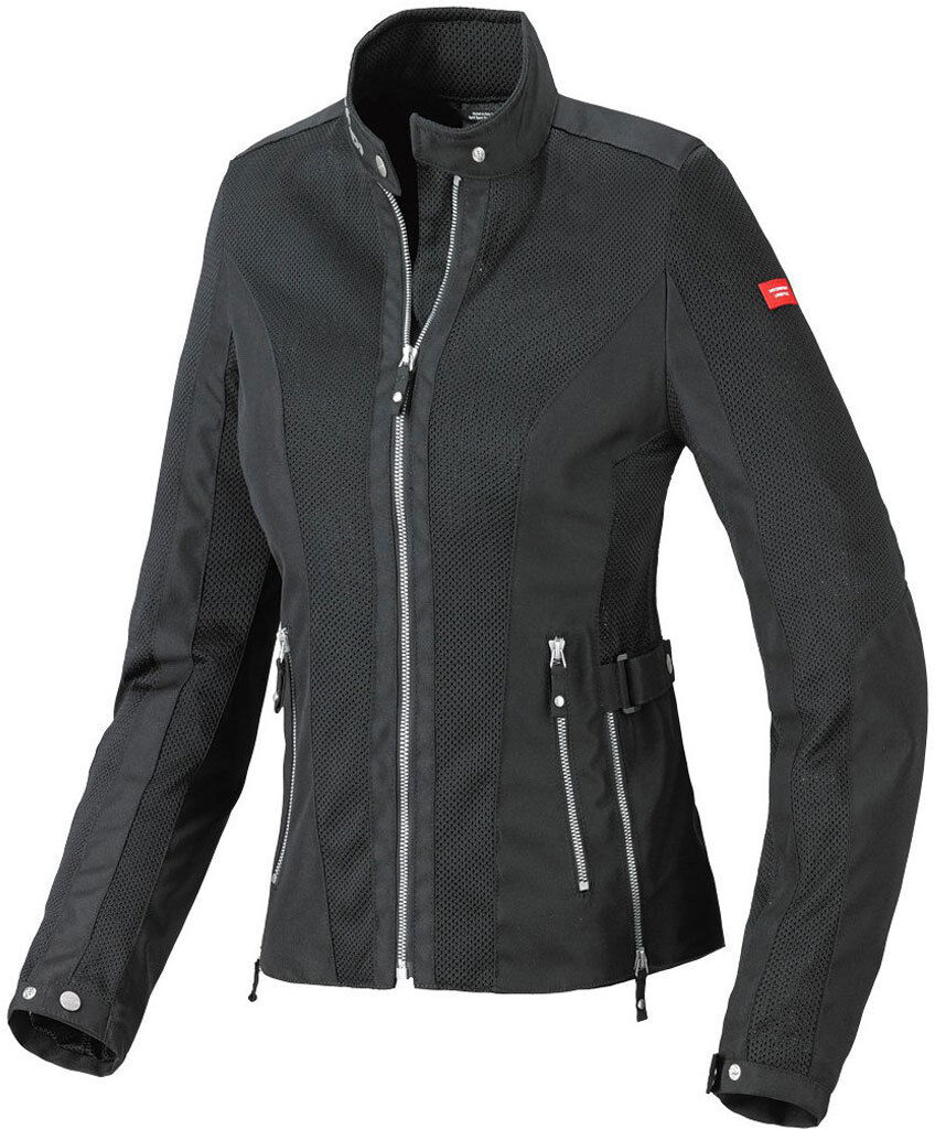 Spidi Summer Net Chaqueta textil para motocicletas para damas - Negro