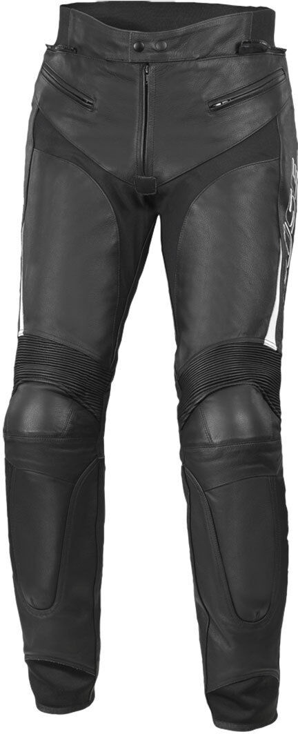 Büse Dervio Señoras pantalones de cuero de la motocicleta - Negro (36)