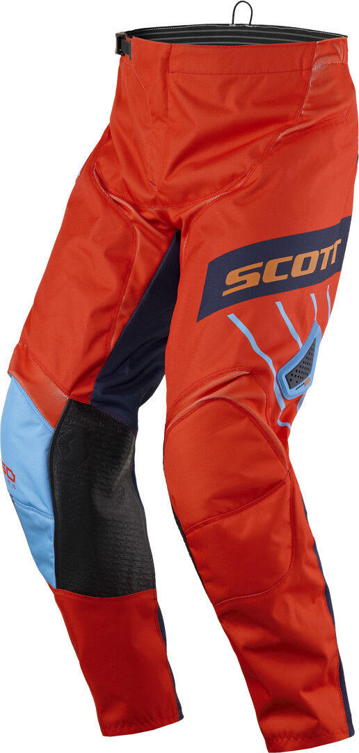 Scott 350 Dirt Pantalones Motocross 2017 - Azul Naranja (32)