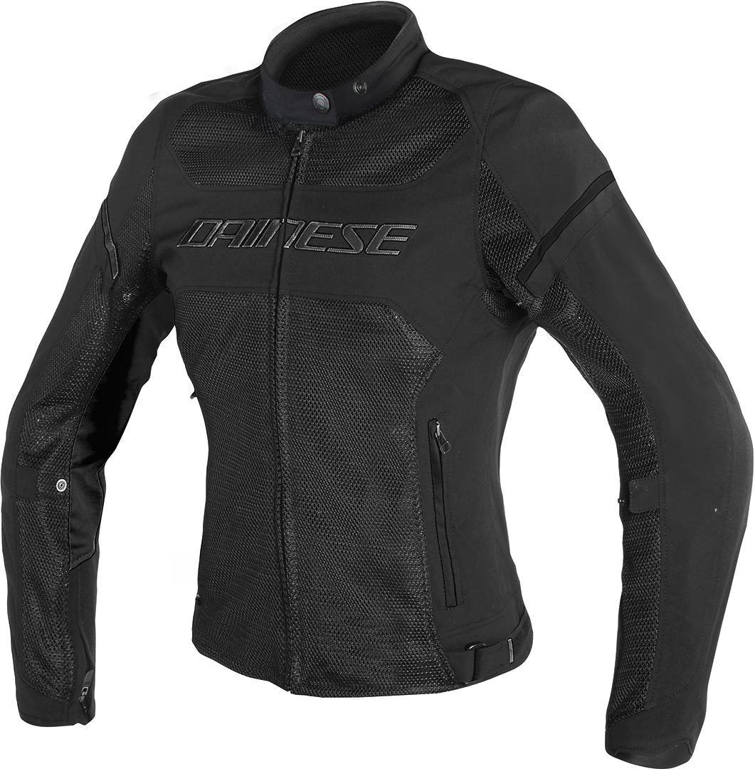 Dainese Air Frame D1 Tex Chaqueta textil para motocicletas de señoras - Negro (48)