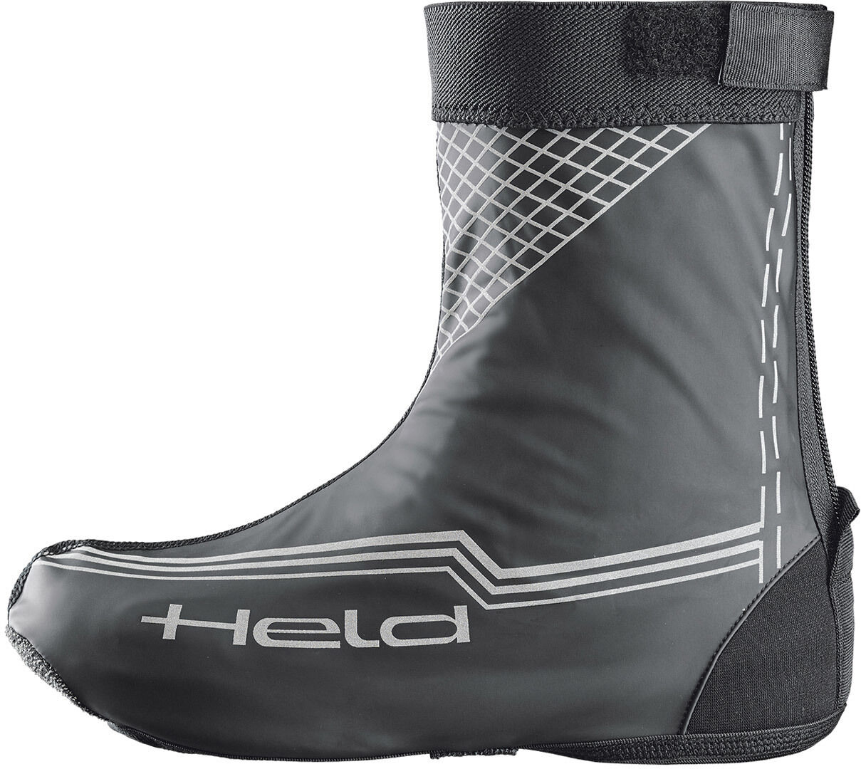 Held Boot Skin Lluvia sobre botas cortas - Negro