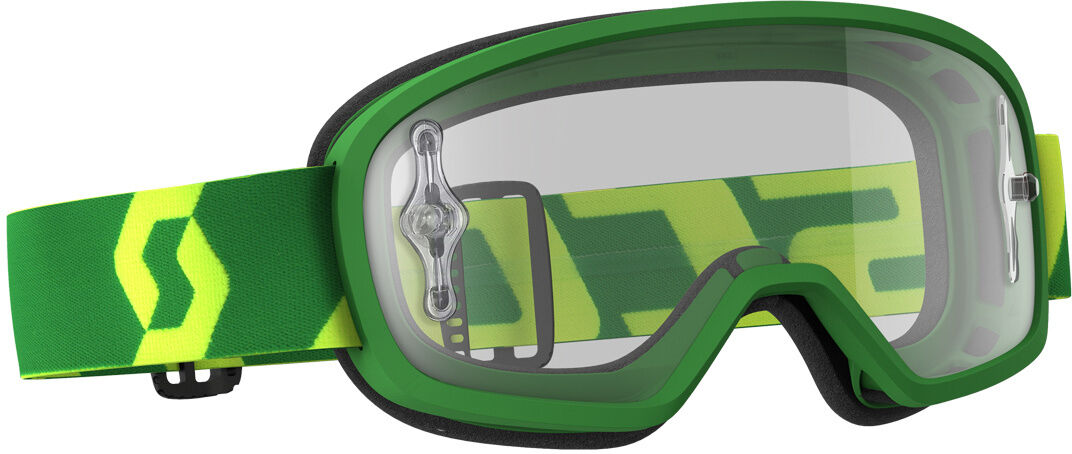 Scott Buzz MX Pro Los niños gafas de Motocross claro - Verde Amarillo