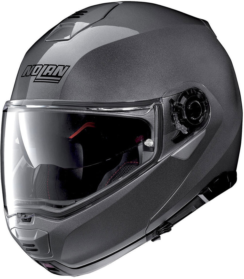 Nolan N100-5 Classic N-Com Casco - Gris (S)