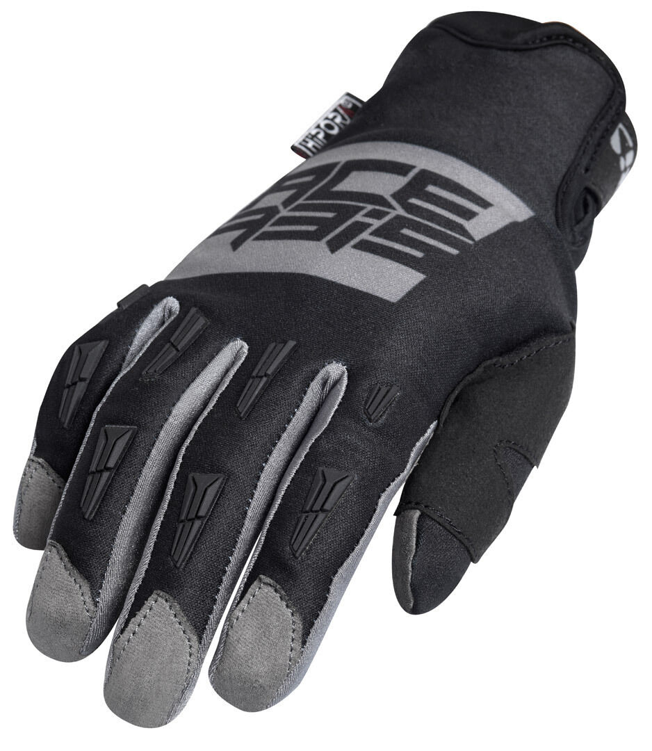 Acerbis WP Homologated Guantes de Motocross - Negro Gris (2XL)