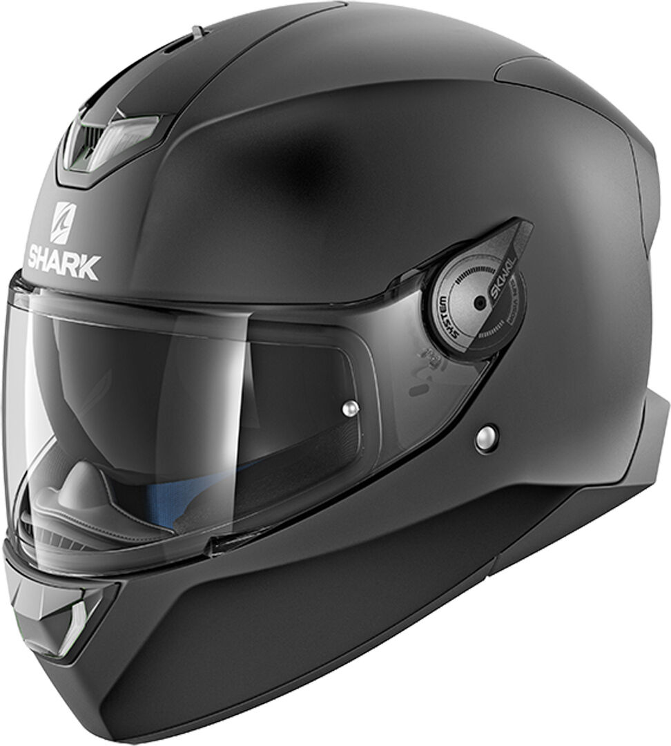 Shark Skwal 2 Blank Mat Casco LED - Negro