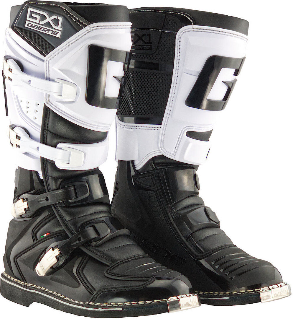 Gaerne GX-1 Goodyear Botas de Motocross - Negro Blanco (44)