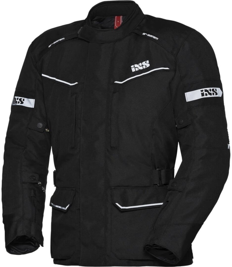 IXS Tour Evans-ST Chaqueta textil para motocicletas de señoras - Negro (2XL)