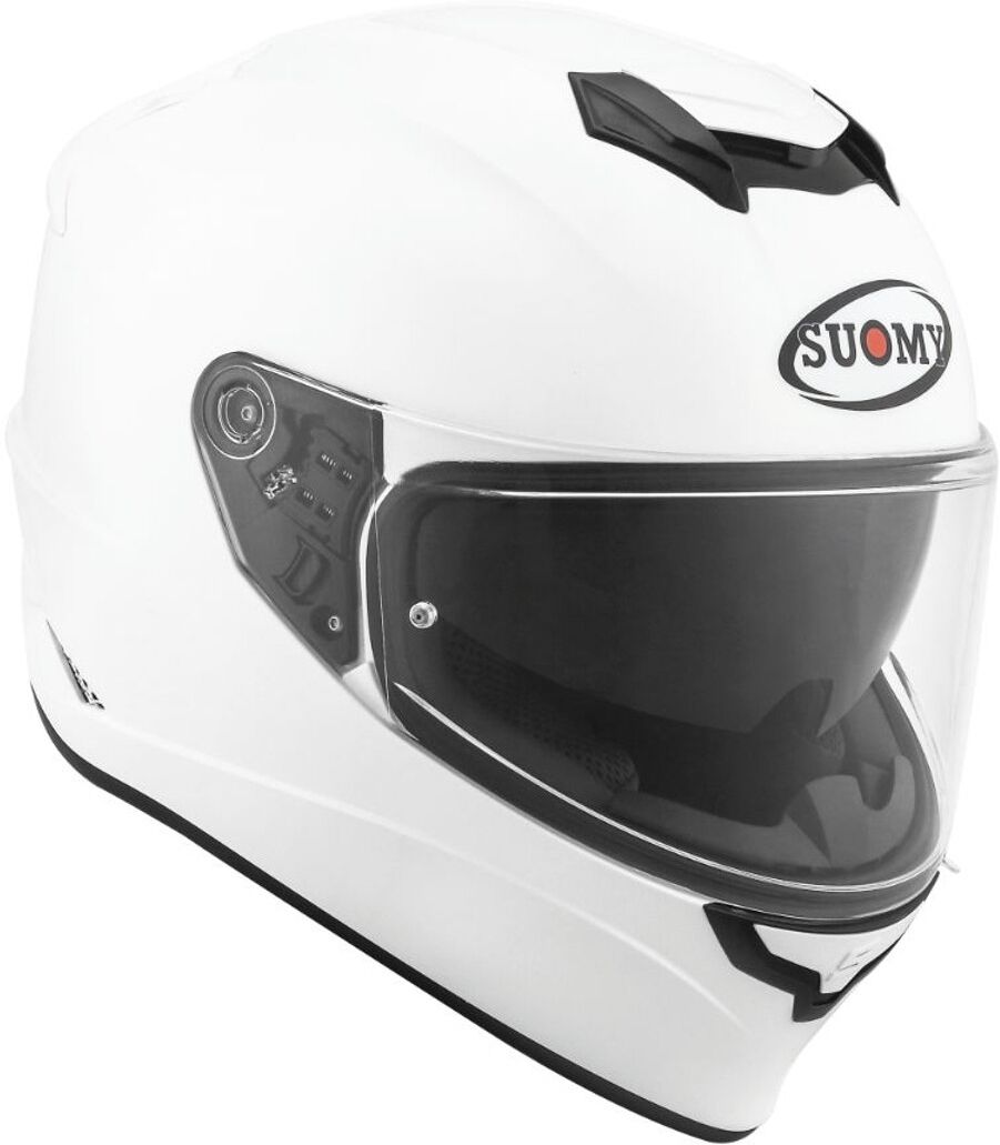 Suomy Stellar Plain Casco - Blanco (XL)