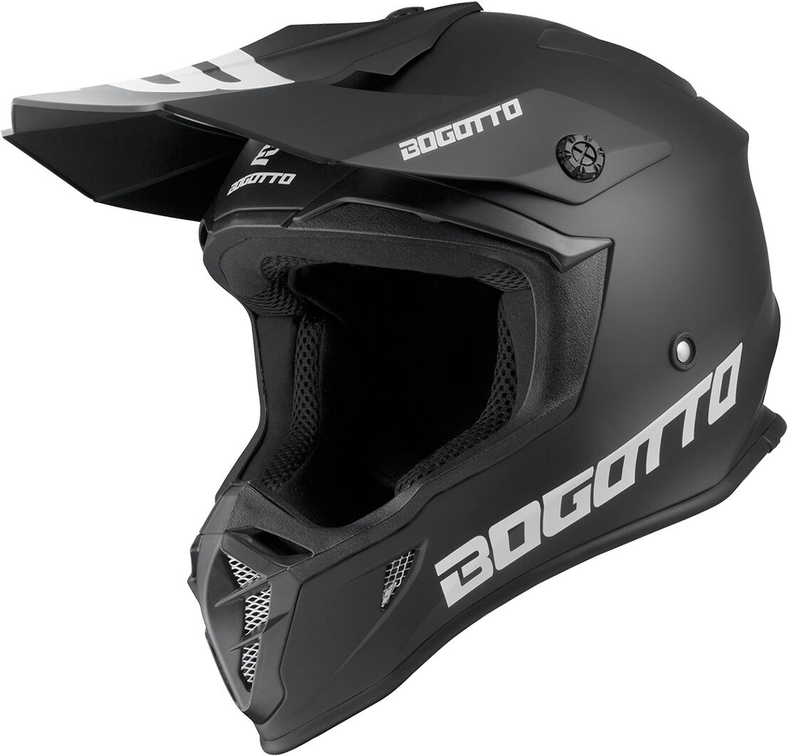 Bogotto V332 Casco de Motocross - Negro (L)