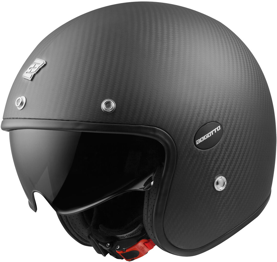 Bogotto V587 Carbon Casco Jet - Carbono (XS)