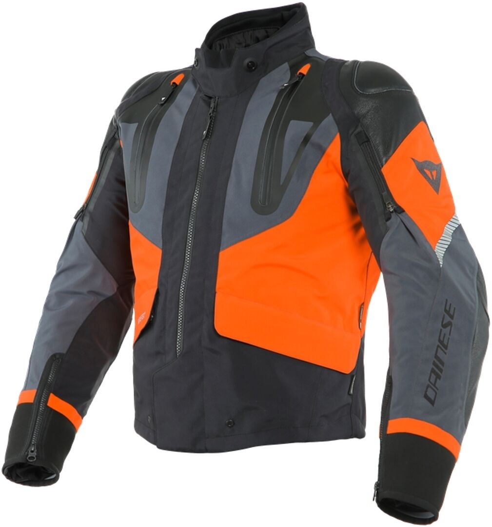 Dainese Sport Master Gore-Tex Chaqueta textil para motocicletas - Negro Gris Naranja (50)