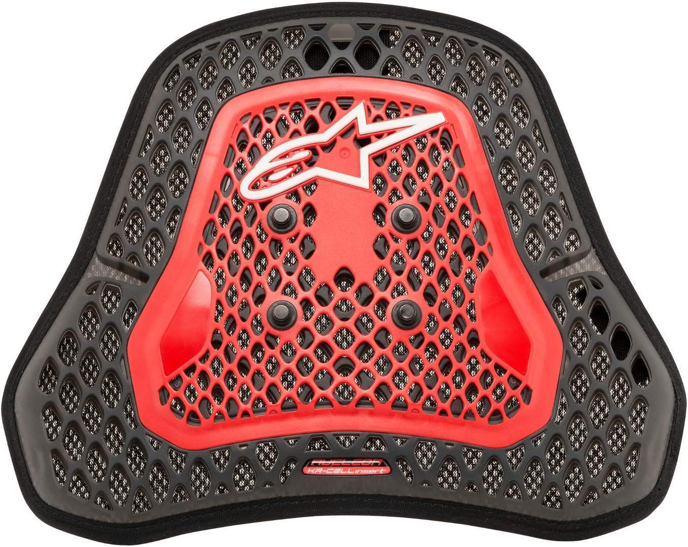 Alpinestars Nucleon KR-Cell CiS Protector de pecho - Negro Rojo