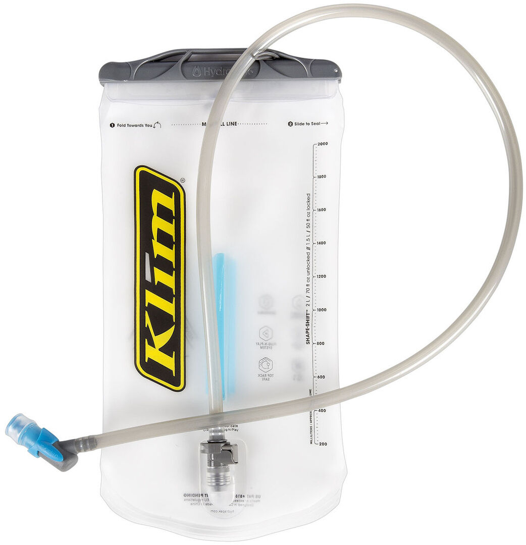 Klim Hydrapak Shape-Shift 2l Paquete de hidratación - Blanco (un tamaño)