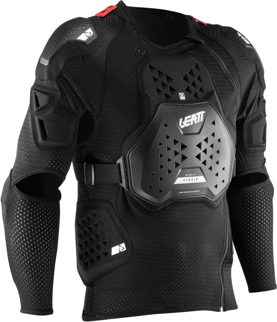 Leatt 3DF Airfit Hybrid Camisa Protector - Negro (L XL)