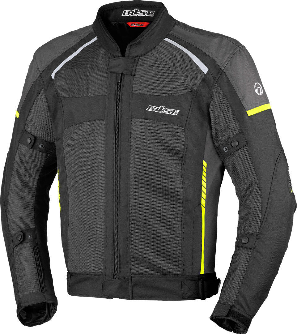 Büse Santerno Chaqueta textil de moto - Negro (M)