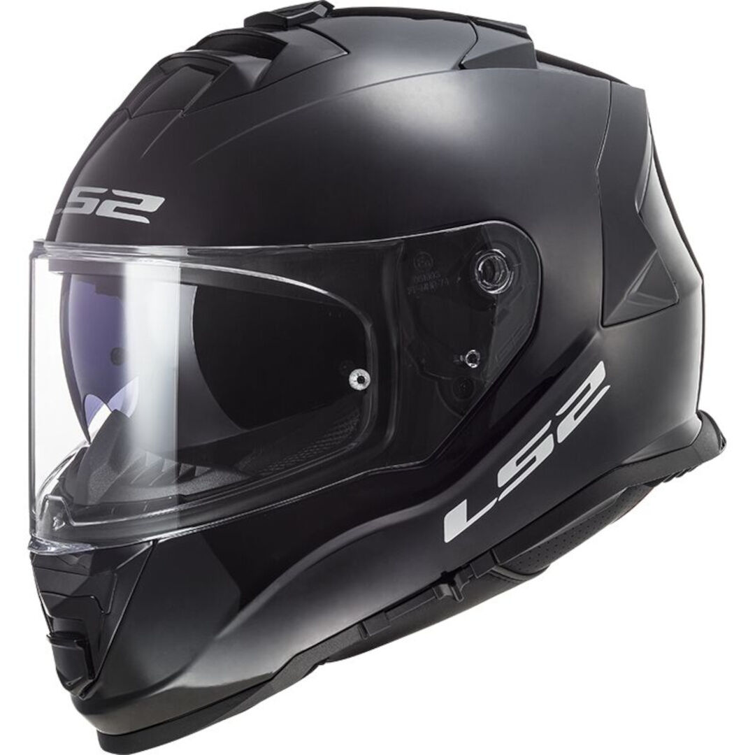 LS2 FF800 Storm Solid Casco - Negro (XS)