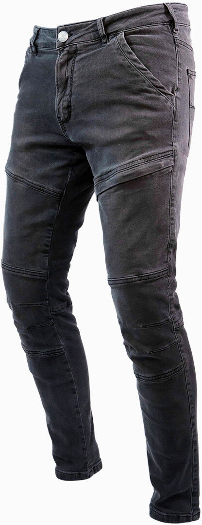 John Doe Trophy Pantalones vaqueros de motocicleta - Gris (28)