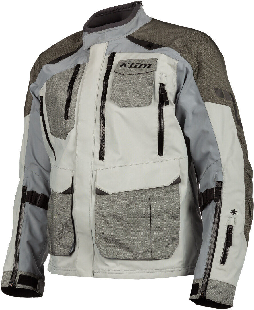 Klim Carlsbad Gore-Tex Chaqueta textil de moto - Gris (L)