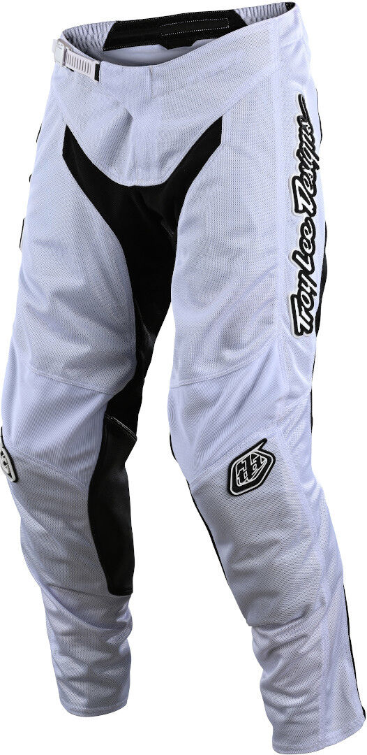 Lee GP Air Mono Pantalones de Motocross - Negro Blanco (36)