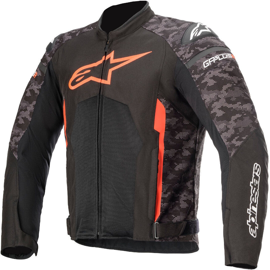 Alpinestars T-GP Plus V3 Air Chaqueta textil de motocicleta - Negro Multicolor (S)