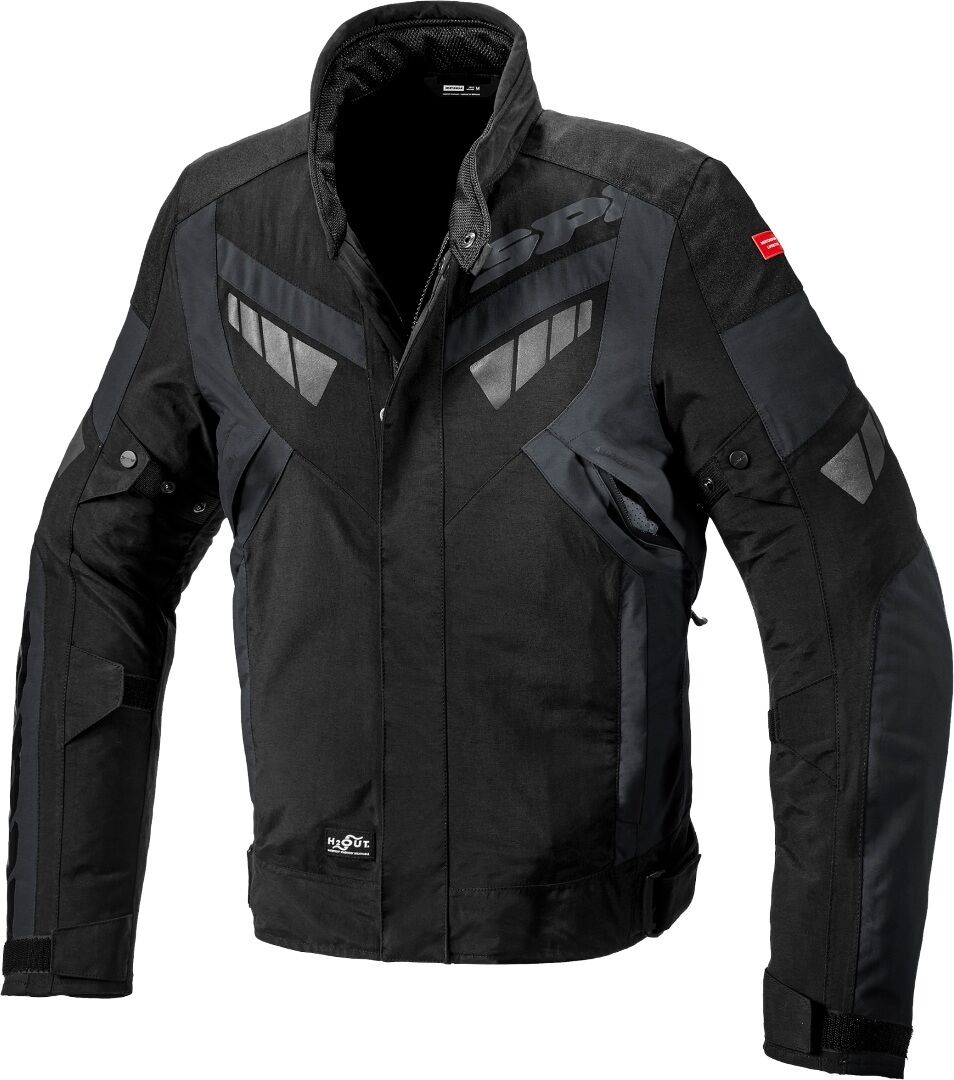 Spidi H2Out Freerider Chaquetas Textiles para Motocicletas - Negro Gris (S)