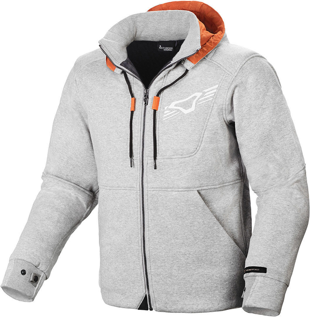 Macna District Motorrad Textiljacke - Gris (S)