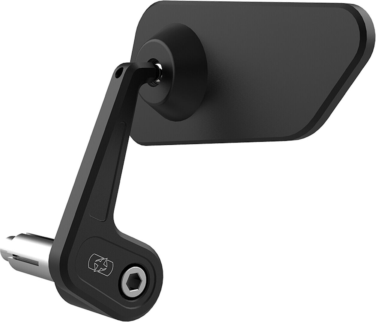 Oxford Horizon Bar End Mirror - Negro (un tamaño)