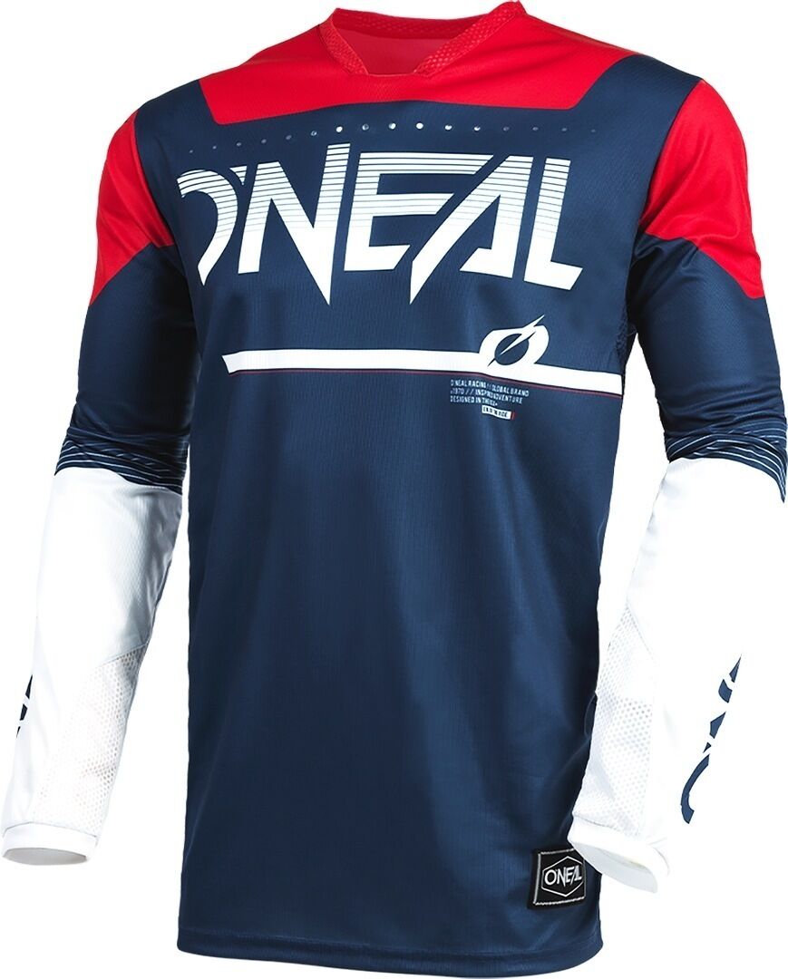 Oneal Hardwear Surge Motocross Jersey - Rojo Azul