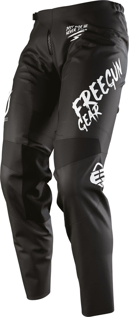 Freegun Speed Full Black Pantalones de Motocross - Negro (30)