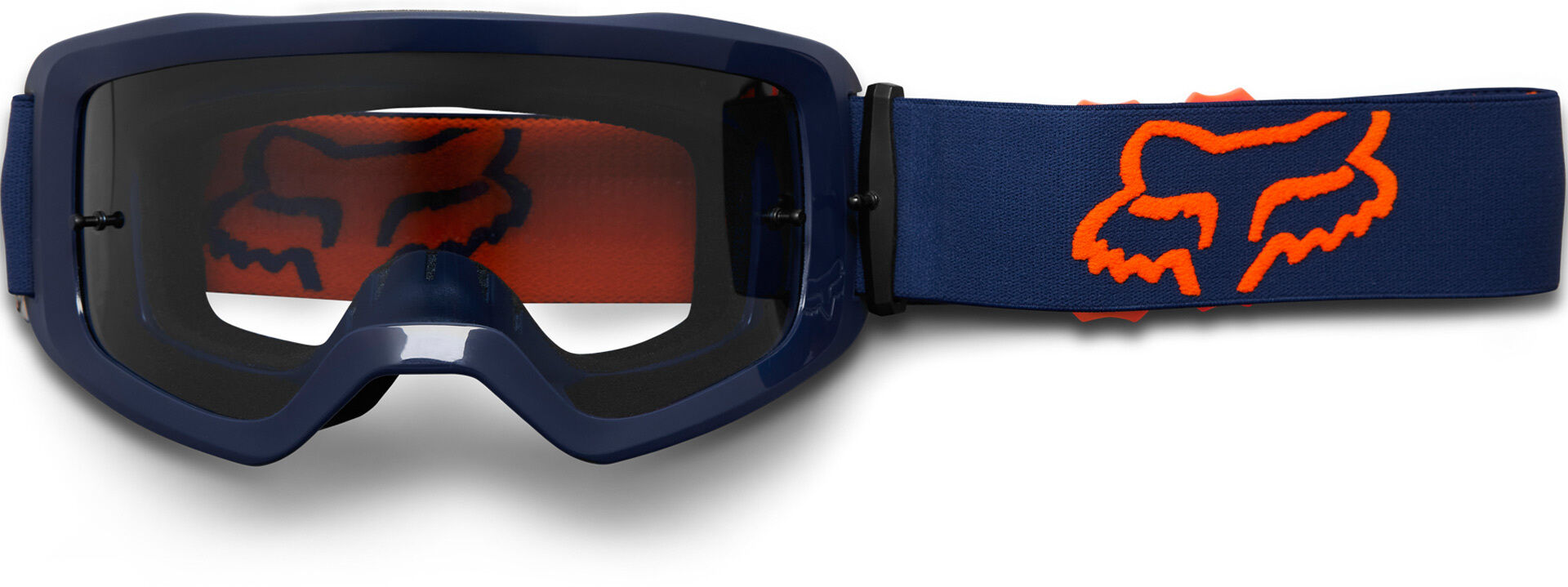 Fox Main S Stray Gafas de motocross desgarradas - Azul (un tamaño)